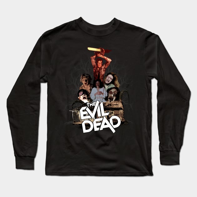 The Evil Dead Long Sleeve T-Shirt by Zogar77